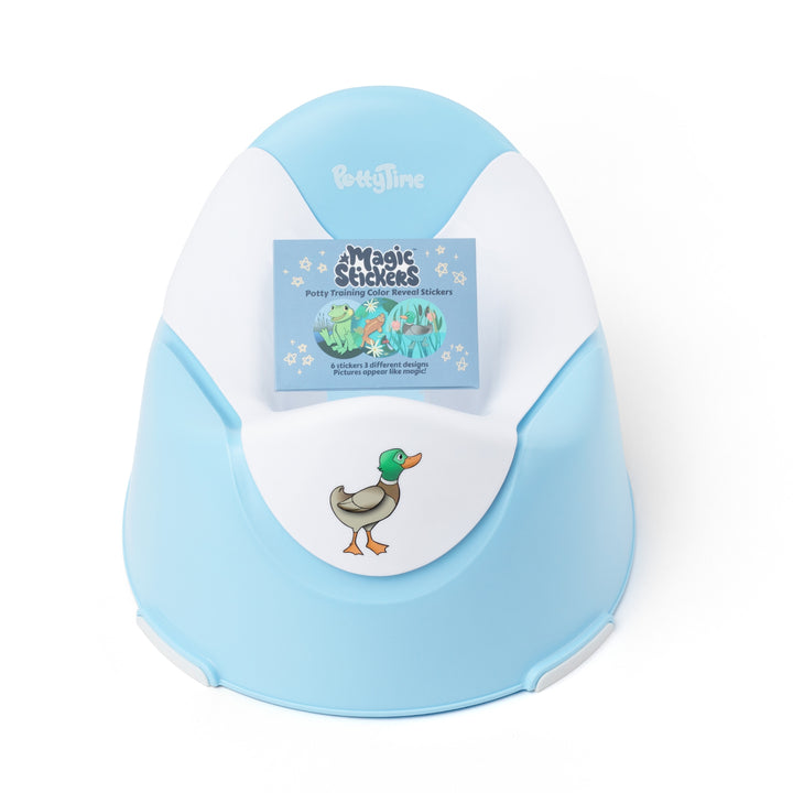 Potty Seat & Magic Color Reveal Stickers