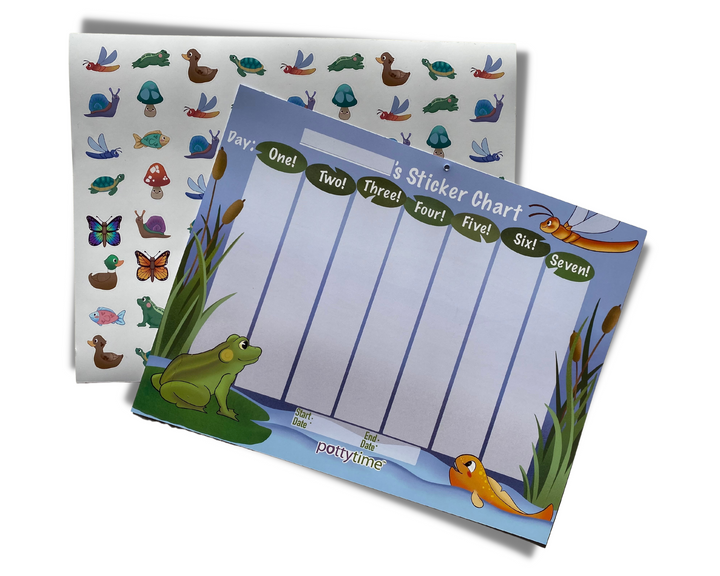 Potty Training Stickers & Chart