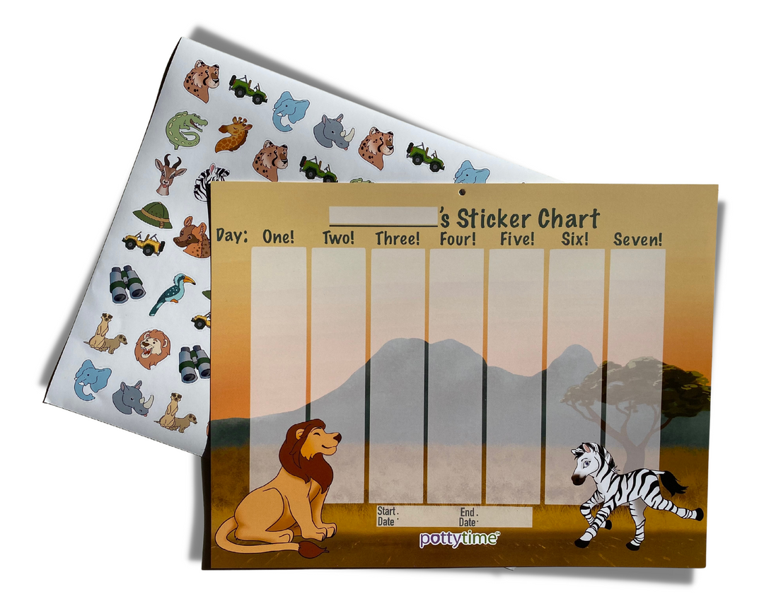 Potty Training Stickers & Chart