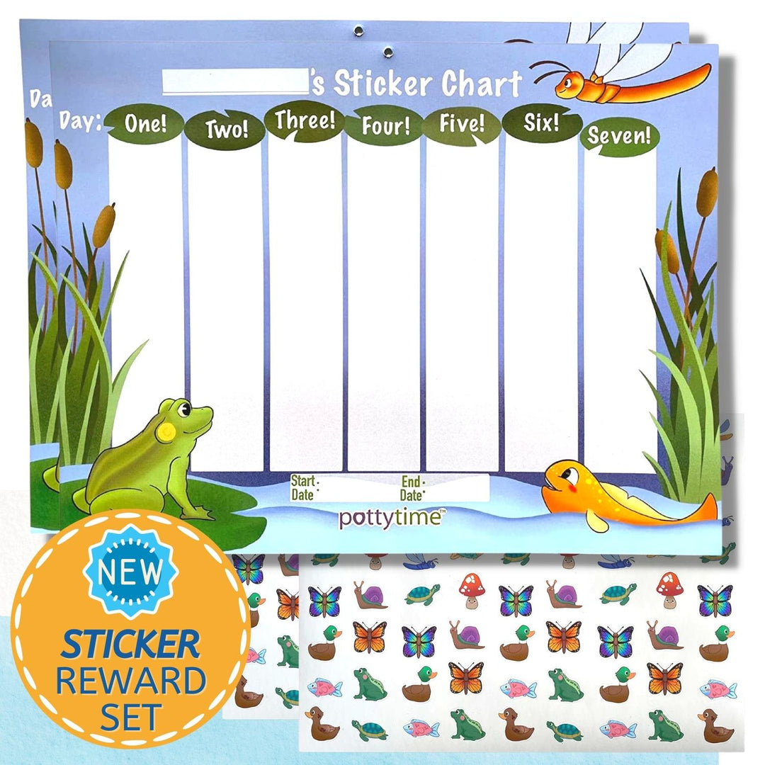 Potty Training Reward Sticker Chart Kit