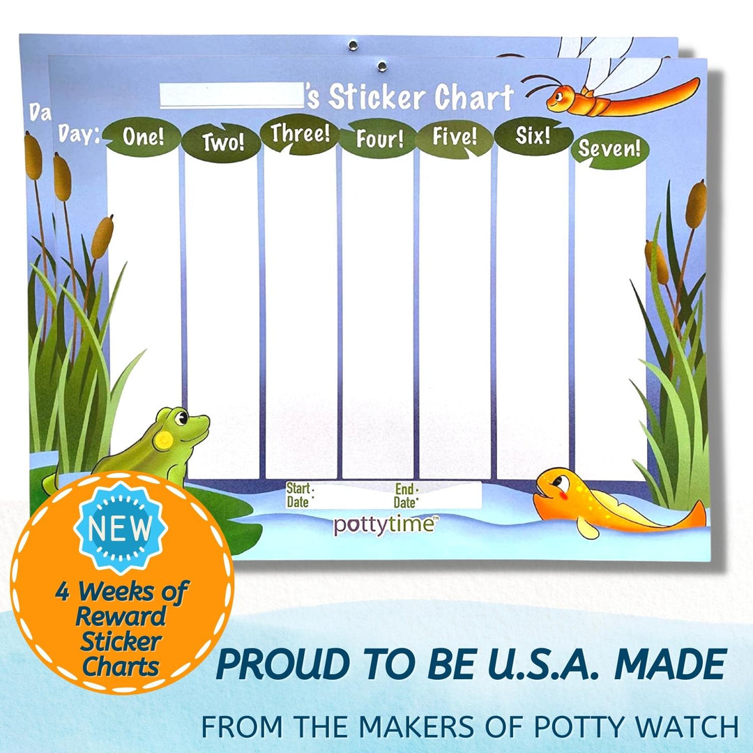 Potty Training Reward Sticker Chart Kit