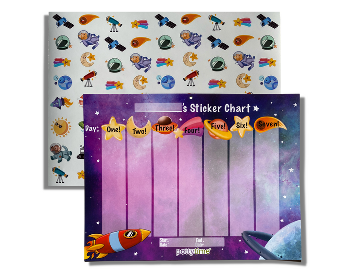 Potty Training Stickers & Chart
