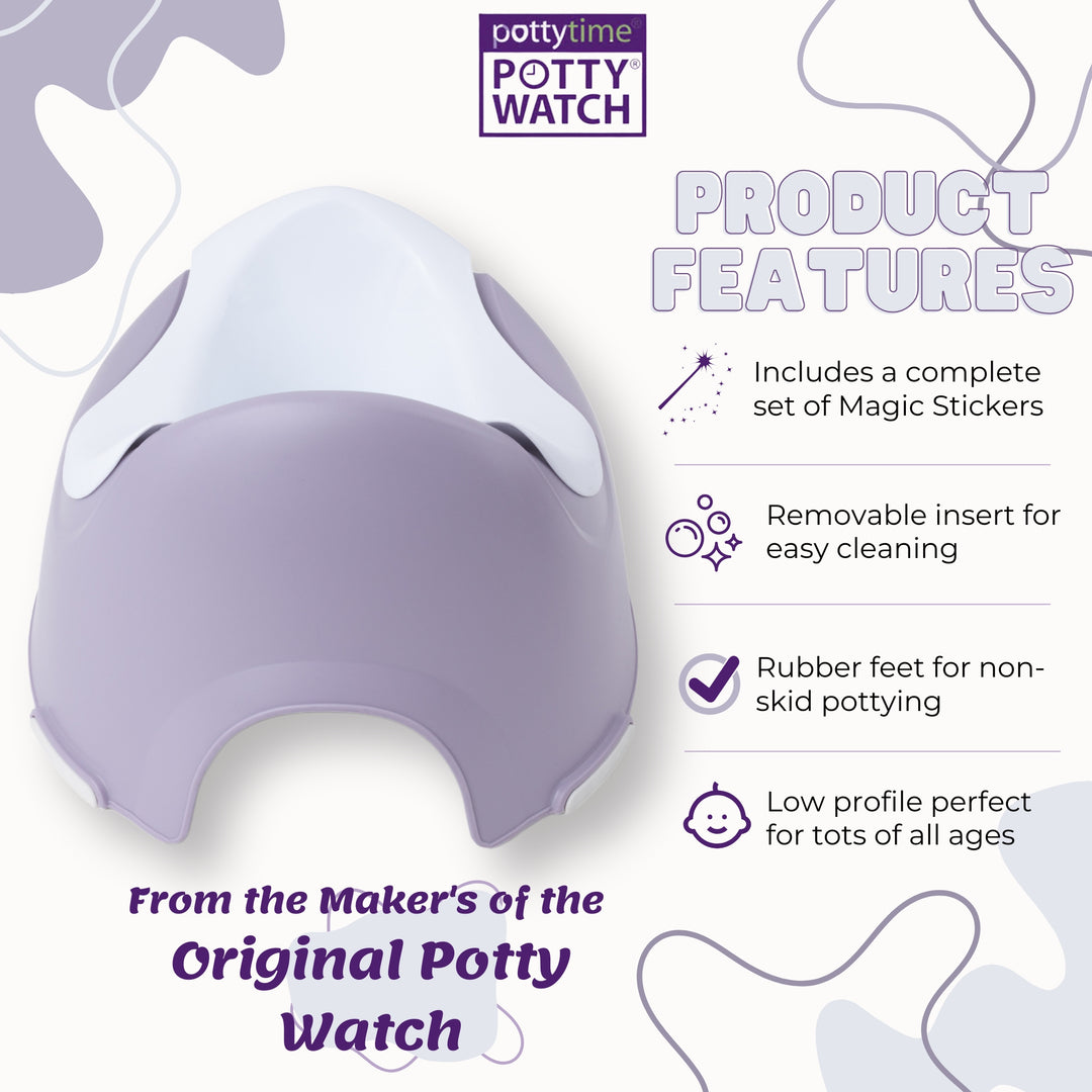 Potty Seat & Magic Color Reveal Stickers