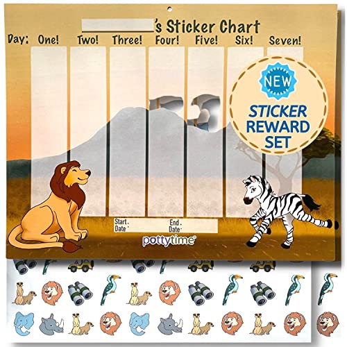 Potty Training Stickers & Chart