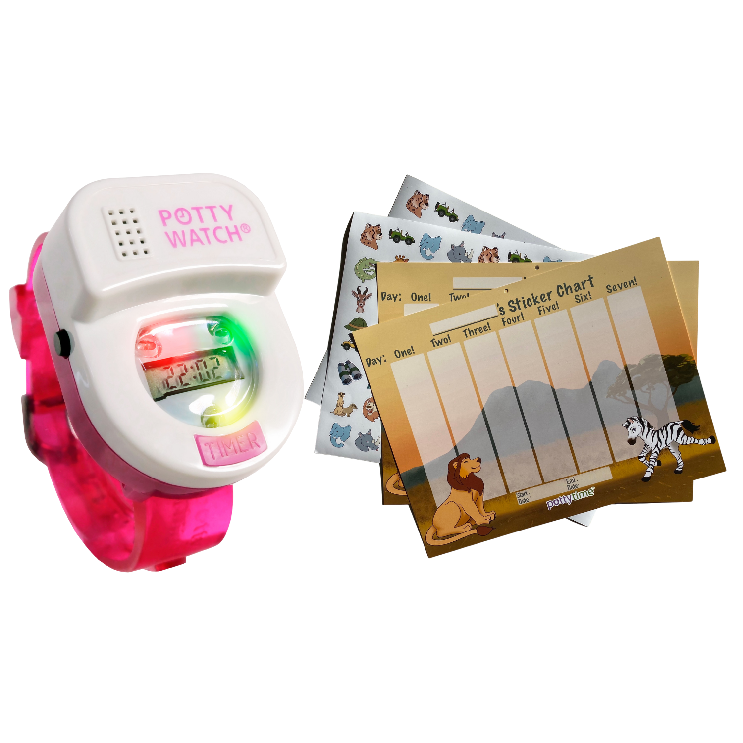 Buy Potty Time: The Original Potty Watch | Newly Improved 2019 ~ Water  Resistant | Toddler Toilet Training Aid, Warranty Included (Set Automatic  Timers with Music for Gentle Reminders), (Green-2020 Model) Online